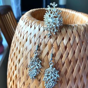 Balinese Authentic Silver Coral Statement Ring and Earrings Set